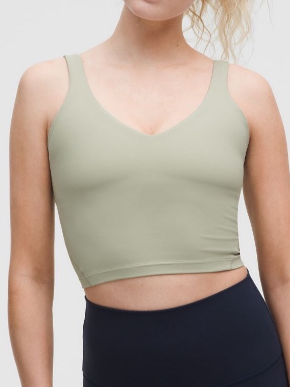 Lululemon Align Tank Top Fog Green
